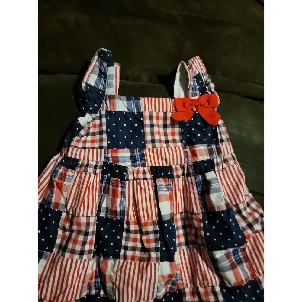 Gymboree 4th of july patchwork dress America size‎ 2t